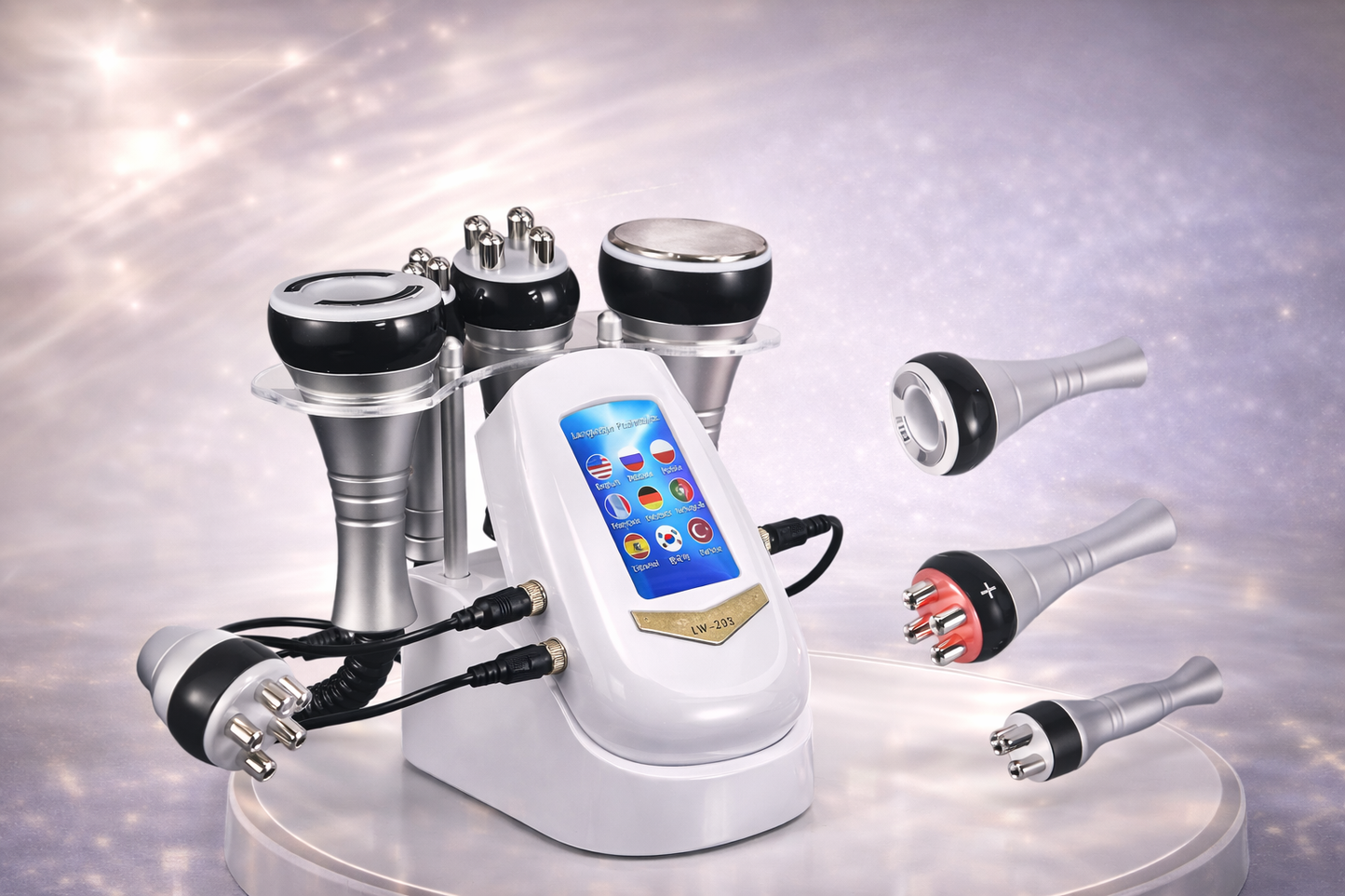 Professional 4-in-1 Ultrasonic Cavitation Machine – Body Slimming & Facial Rejuvenation