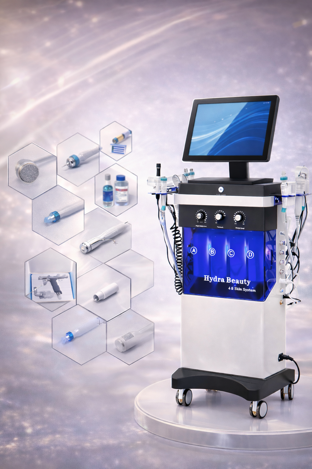 Professional 14-in-1 Hydro Facial Machine for Advanced Skin Rejuvenation