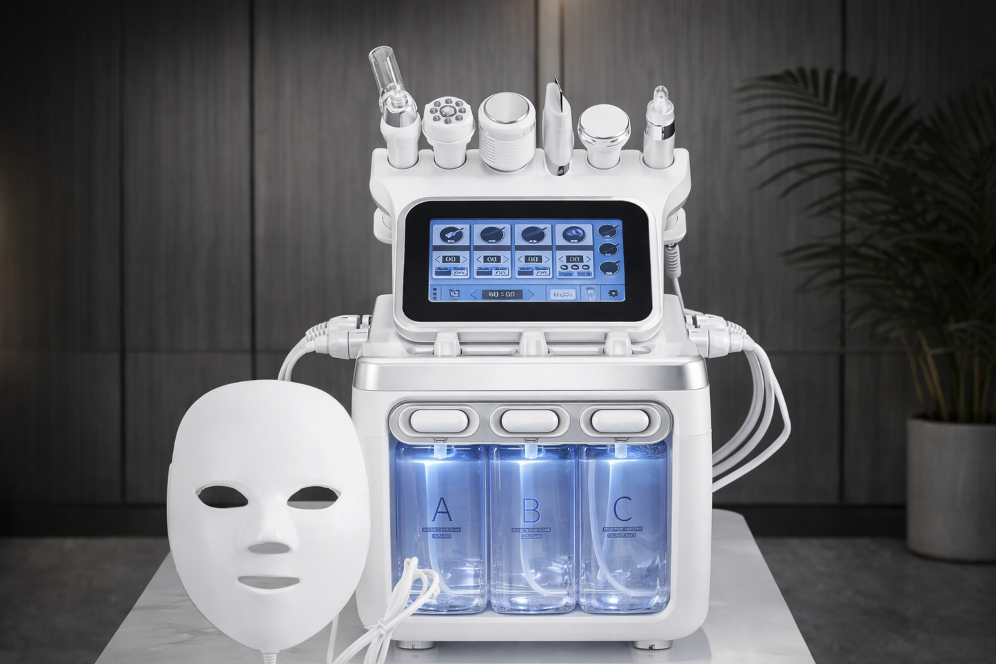 7-in-1 Hydro Microdermabrasion System – Advanced Aqua Peel & Oxygen Jet Therapy