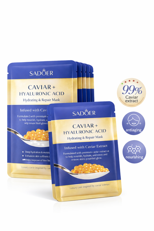 Caviar Hyaluronic Intensive Facial Mask Set