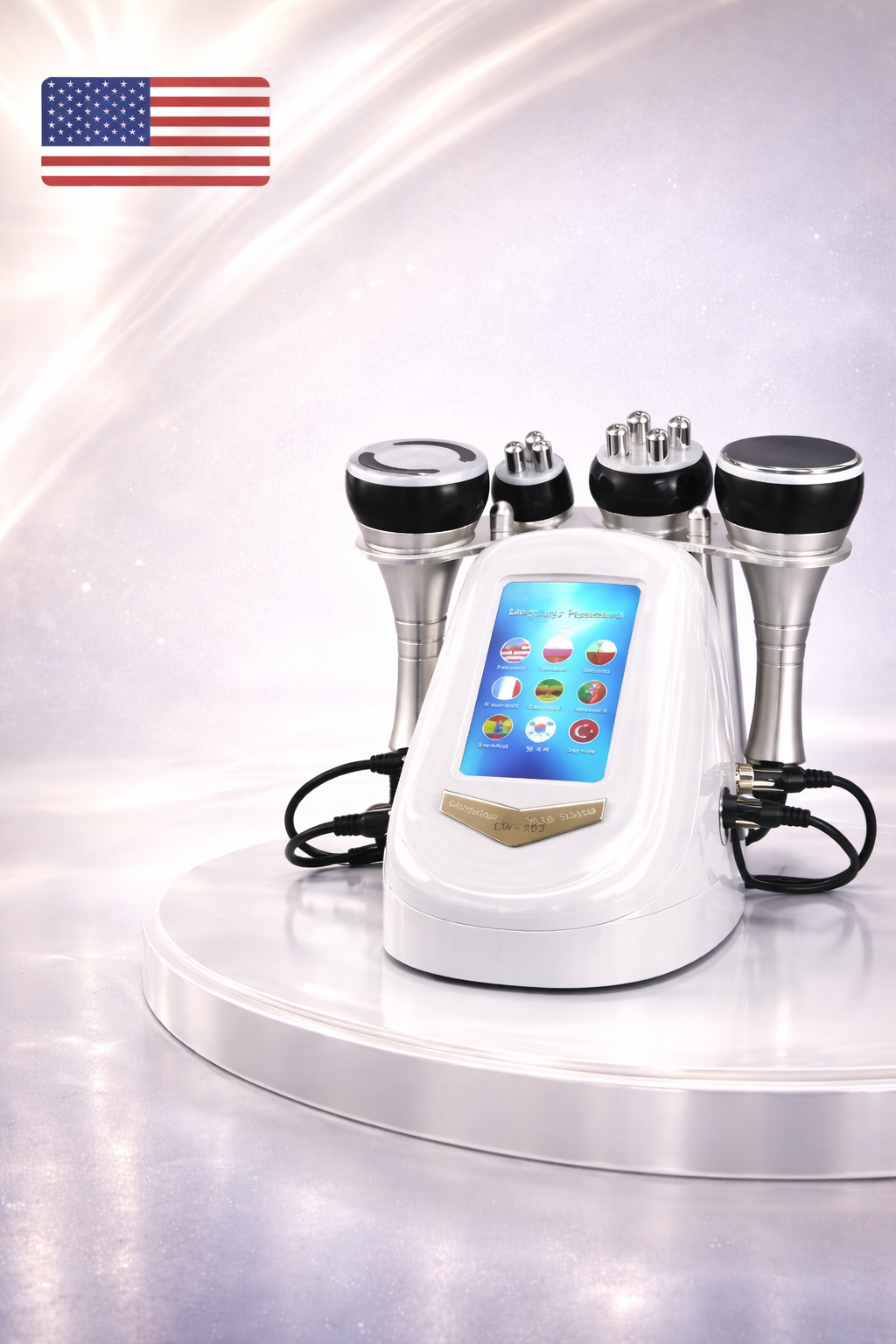 Professional 4-in-1 Ultrasonic Cavitation Machine – Body Slimming & Facial Rejuvenation