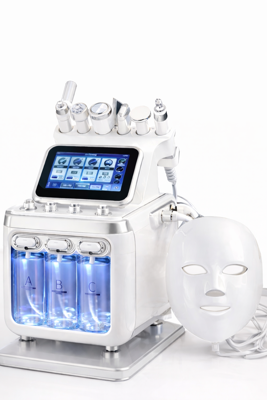 7-in-1 Hydro Microdermabrasion System – Advanced Aqua Peel & Oxygen Jet Therapy
